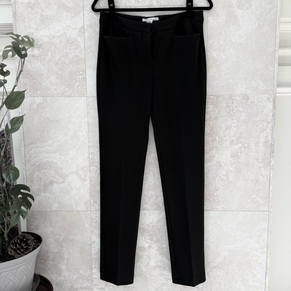 Kenneth Cole New York Black Tailored Dress Pants Size 6 Work Career